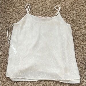 Elegant White Sleeveless Top